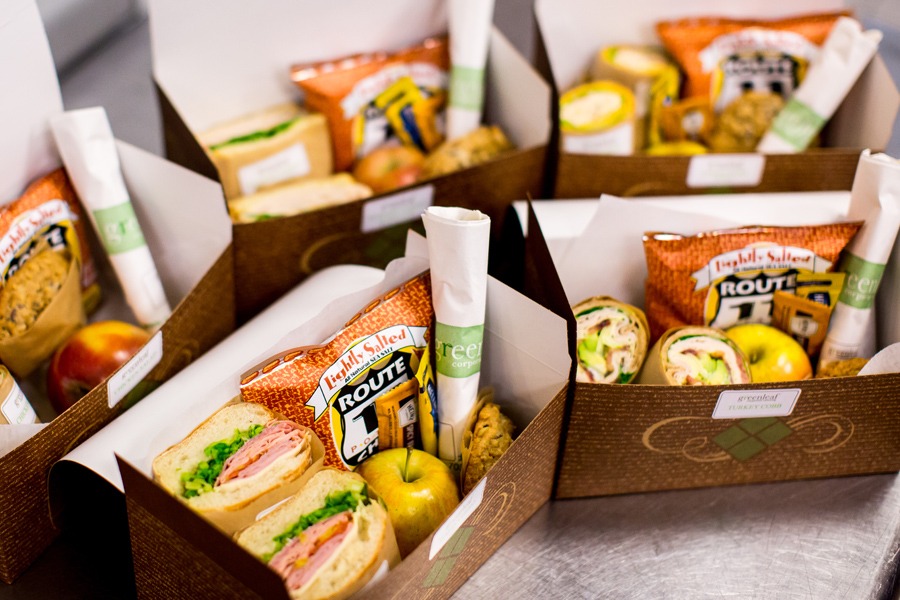 Corporate Boxed Lunch Catering